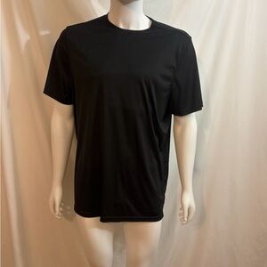 Sleek Black Men's Short Sleeve Tee